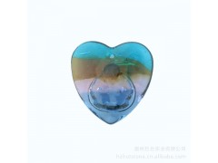 批发加工能量吊坠心形佛像琉璃产品 抗疲劳精致挂件图1
