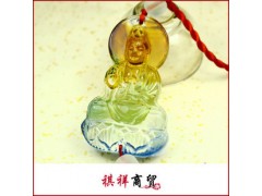 长香玉/七彩琉璃观音/特价琉璃观音/七彩琉璃观音车挂件礼物品