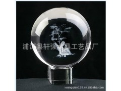 水晶内雕、可内雕各种人物建筑花鸟佛像、逼真漂亮图1
