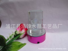 批发水晶内雕，水晶内雕佛像，水晶内雕宗教礼品，LOGO可以定做！图1
