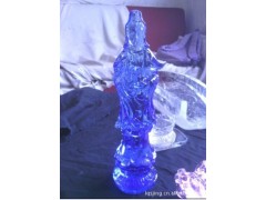 精美水晶观世音菩萨水晶佛像水晶佛教用品批发零售定做 水晶内雕图1