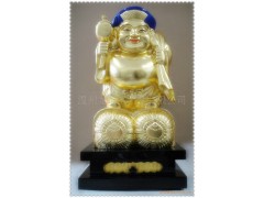 木雕工艺品：金箔大黑天图1