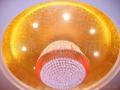 龙港金箔为酒店、别墅、会所、寺庙佛像提供优质贴金图1