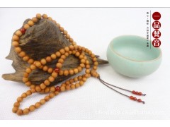 一品梵音 新东加檀香6MM108颗念珠手链 厂家批发 佛珠 檀香图1