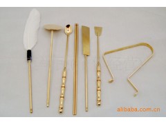 批发供应香道用品 火香具黄铜7件套图1