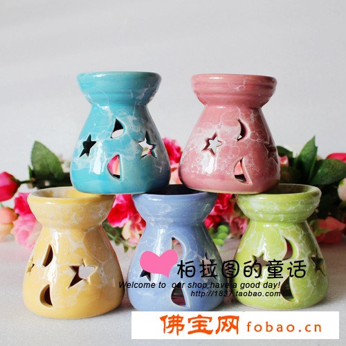 【小星月香炉】 陶瓷日式香薰炉 香熏炉熏香炉 礼品精油炉图1