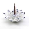 景德镇陶瓷香炉 手工陶瓷花朵香炉系列 三色可供选择 民族特色