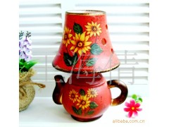 【小额混批】欧式家居用品 陶瓷香炉/烛台28017图1