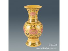 促销/新唐彩/富贵/花瓶/唐黄/佛具/法器/陶/瓷图1