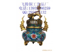 长期供应景泰蓝摆件 花瓶 香炉 艺术品 礼品图1