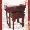 【佛心居】佛教用品佛龛贡台高档红檀色实木翘头供台供桌套桌贡桌