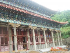寺庙彩绘、贴金工程 寺庙佛像修复 油漆 描金 佛画图1