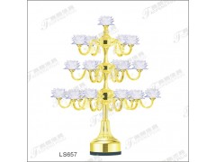莲花树灯（LED七彩）LS657-21品莲花灯 亚克力材质