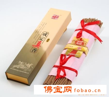 祈福神州 戒定真香32cm卧香B718（天然香/线香/熏香/佛香批发）图1