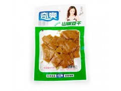 奇爽食品 山椒豆干90g 重庆特产 休闲食品 批发 整箱50袋