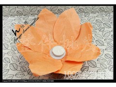 莲花蜡/莲花底座/水浮蜡/水浮莲花蜡/节日蜡烛图1