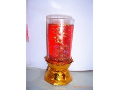 批发玻璃杯蜡烛 莲花蜡烛 日用蜡烛 蜡烛 工艺蜡烛 燃烧24小时图1