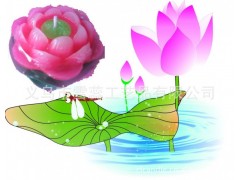 厂家供应莲花蜡烛无烟蜡烛佛教蜡烛图1