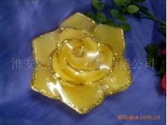 莲花蜡烛，香薰蜡烛，婚庆蜡烛，造型蜡烛，工艺蜡烛图1