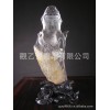 至寶禮尚  天然水晶 觀音佛像 092-5 高档水晶工艺品