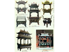 铜铁香炉  厂家直销批发 四方香炉 仿古香炉图1