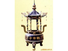 【厂家直销】铜香炉 铁香炉 四方香炉 仿古香炉（质优价廉）图1