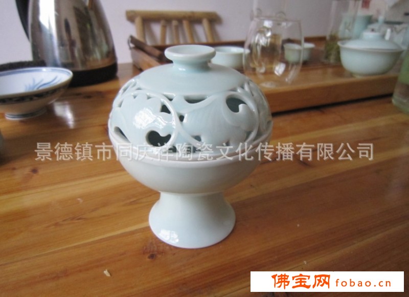 专业提供香道香炉 陶瓷香炉 莲花香炉图1
