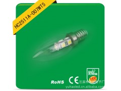 LED节能灯泡  e14 e12 小螺口 蜡烛灯 水晶灯 佛前灯指示 装饰灯图1