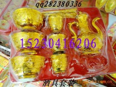 批发各种塑料电镀殡葬用品工艺品（摇钱树元宝金条等）图1