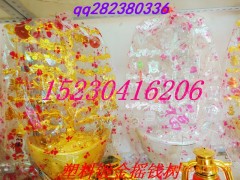 【殡葬用品批发】塑料镀金元宝摇钱树图1