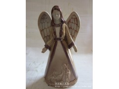 库存礼品瓷器 外贸出口 807宗教人物雕塑 陶瓷天使工艺品