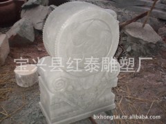 门鼓、仿古石雕图1