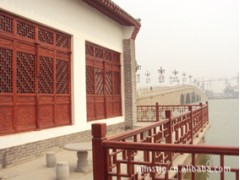 承建北派风格砖瓦木构仿古建筑图1