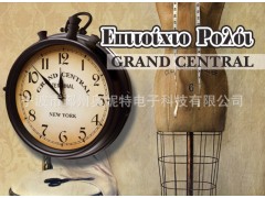 厂家直销批发/居家装饰/经典仿古复古风挂钟/单面钟图1