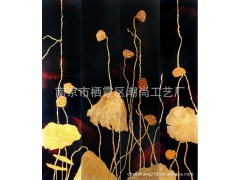 供应：漆画背景墙、金箔画、酒店用画、贴金工程、寺庙彩绘、油画