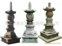 厂家供应： 花岗岩佛塔 寺庙建筑 寺庙雕塑  仿古佛塔图1