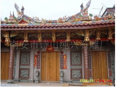 供应寺庙古建/宗祠建筑/青石石雕/寺庙建筑图1