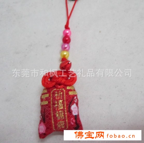 厂家直销诸事圆满手机挂件100件起批日式香包袋HF-00086图1