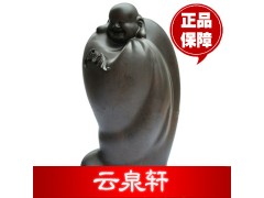 黄泉福 木雕工艺品 黑檀木雕佛像 木制工艺品 引福 假一罚十