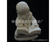 供应德化陶瓷佛像-勿葬于书手工艺品家居装饰品商务礼品