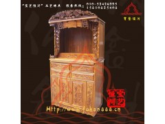佛龛神楼四门四抽大殿立柜图2