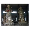 河北佛像厂供应铜雕佛像 香炉 宝鼎 铜钟
