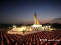 泰国举办千僧祈祷点灯仪式 祈求世界和平