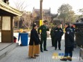 上海嘉定区公安分局领导一行到曹王禅寺视察指导工作