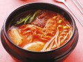 暖暖的韩式泡菜火锅
