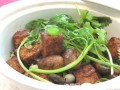 蘑菇豆腐煲