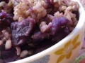 燕麦糙米紫薯饭
