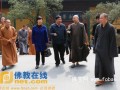 浙江省人大副主任毛光烈赴灵隐寺调研宗教工作（图）