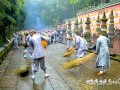 祭祖—四川峨眉山报国寺及佛学院僧众清明扫塔祭祖