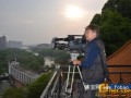 台湾佛光山人间卫视栏目组在江西拍摄禅宗文化电视节目